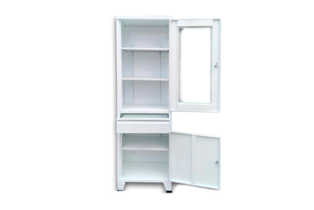 Vitrina médica de 1 cuerpo
